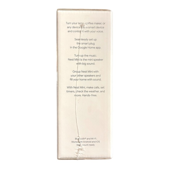 Google Nest Mini and GE Smart Plug 2nd Generation bundle - Picture 4 of 5